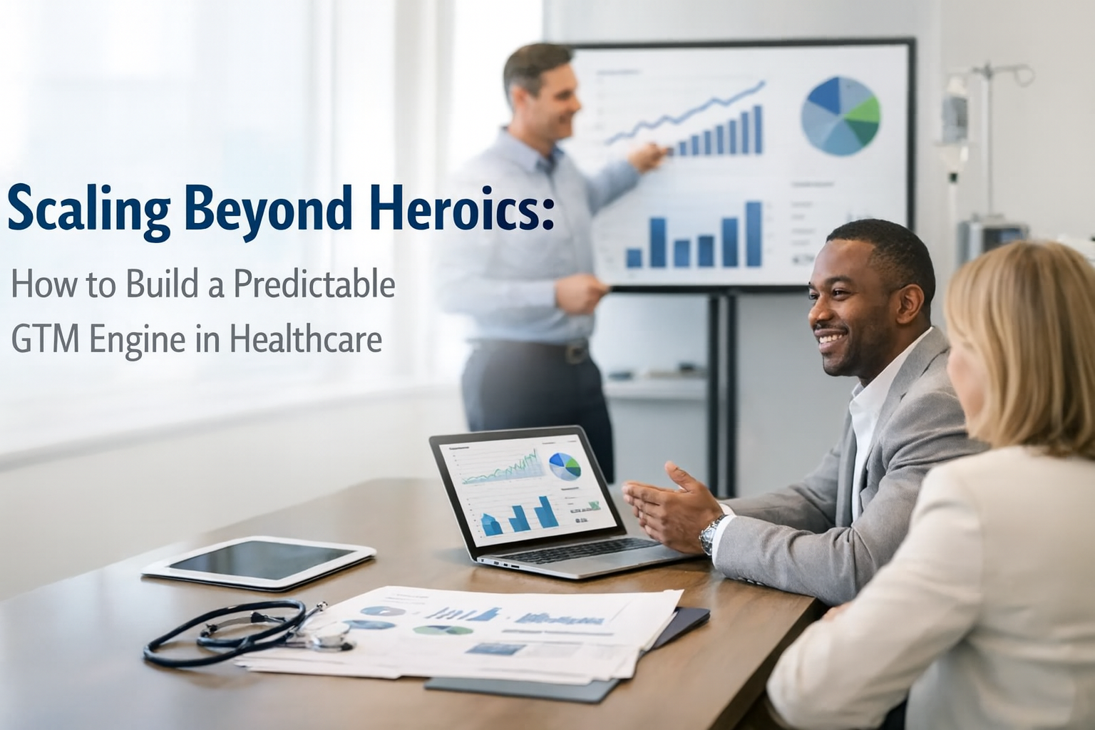Scaling Beyond Heroics: Build a Predictable Healthcare GTM Engine (Without Burning Out Your Team)